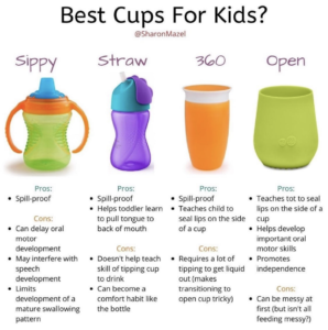 pros and cons of baby cups
